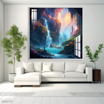 Mẫu tranh phong thủy đẹp và ý nghĩa