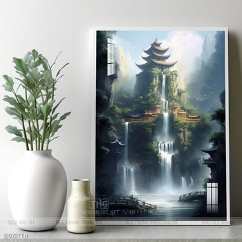 Tranh treo phòng khách theo phong thủy