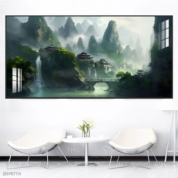 Tranh treo phòng khách theo phong thủy