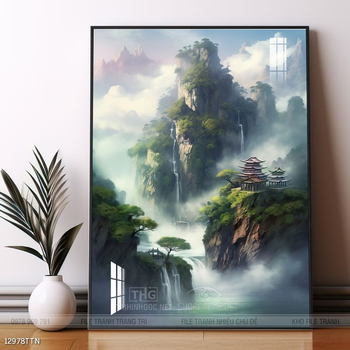 Tranh phong thủy nghệ thuật đẹp nhất