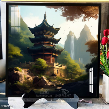 Tranh phong thủy sơn thủy đẹp