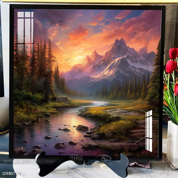 Tranh phong thủy sơn thủy hữu tình