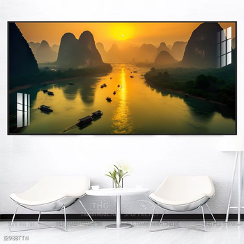 Tranh phong thủy treo trang trí phòng khách