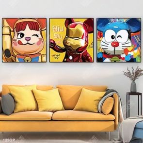 Tranh treo tường chú gấu bearbrick