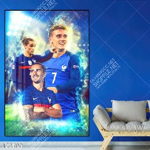 Tranh cầu thủ Griezmann