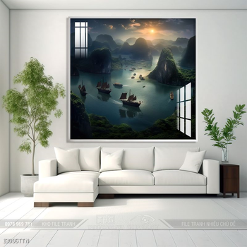 Mẫu tranh phong thủy đẹp và ý nghĩa