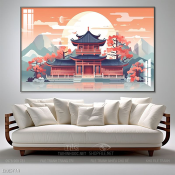 Tranh treo phòng khách theo phong thủy