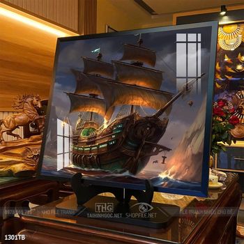 Tranh thuận buồm xuôi gió treo tường đẹp