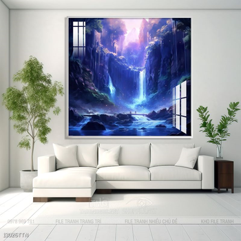 Tranh phong thủy nghệ thuật đẹp nhất