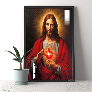 File tranh công giáo decor trang trí tường phòng thờ