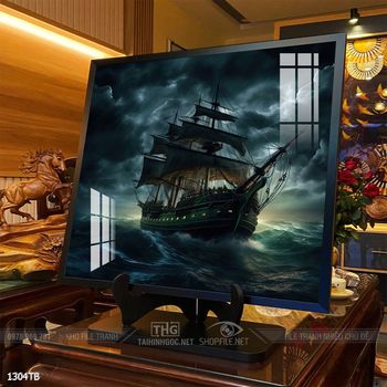 Tranh thuận buồm xuôi gió đẹp ấn tượng