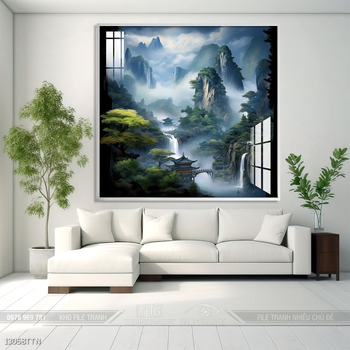 Tranh phong thủy nghệ thuật decor