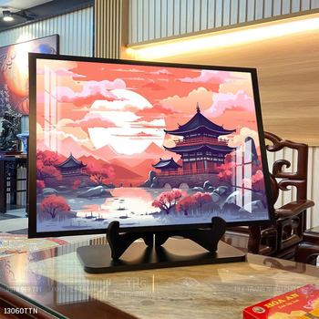 Tranh phong thủy sơn thủy đẹp