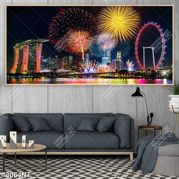 Tranh file gốc pháo hoa