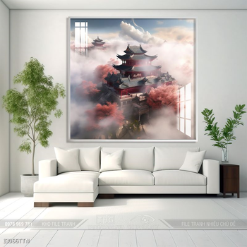 Tranh phong thủy treo trang trí phòng khách