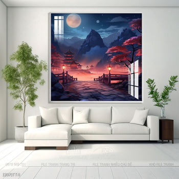 Tranh phong thủy nghệ thuật decor