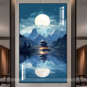 Tranh phong thủy nghệ thuật đẹp nhất