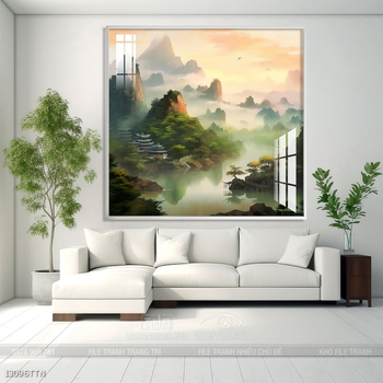 Mẫu tranh phong thủy đẹp và ý nghĩa