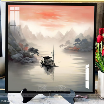 Tranh phong thủy sơn thủy đẹp