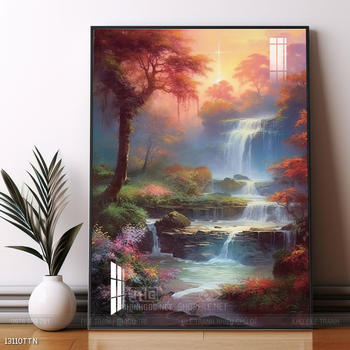 Tranh phong thủy sơn thủy hữu tình