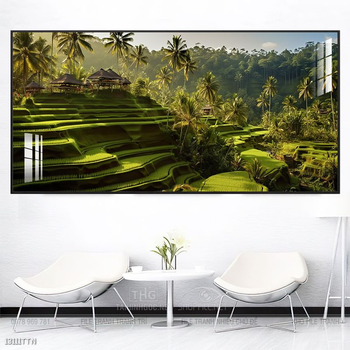 Tranh phong thủy nước non tuyệt đẹp