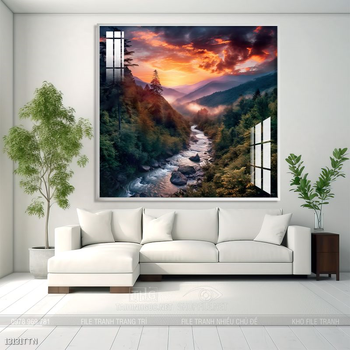 Tranh treo phòng khách theo phong thủy