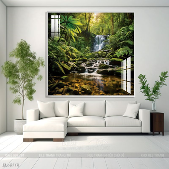 Tranh phong thủy nghệ thuật đẹp nhất