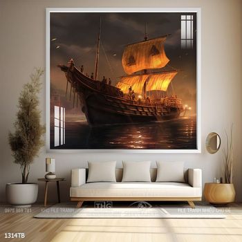 Tranh thuận buồm xuôi gió