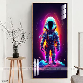 Tranh phi hành gia treo tường