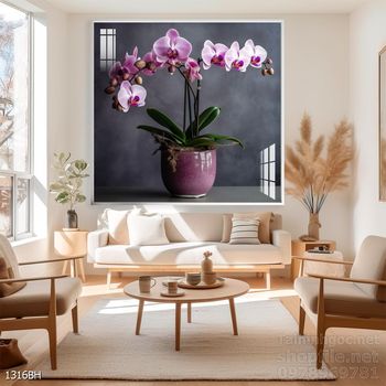 Tranh bình hoa đẹp decor trang trí tường