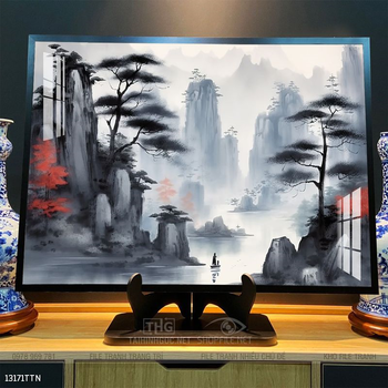 Tranh phong thủy phong cảnh thác nước thiên nhiên