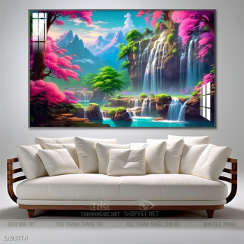 Tranh phong thủy nghệ thuật đẹp nhất