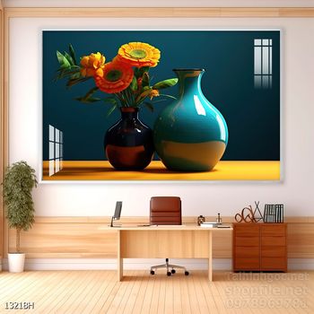 File tranh bình hoa nghệ thuật mẫu mới nhất