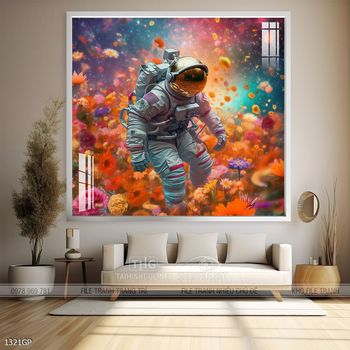 Tranh treo tường nghệ thuật phi hành gia