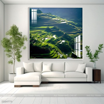 Tranh phong thủy nghệ thuật đẹp nhất