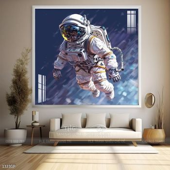 Tranh phi hành gia đẹp
