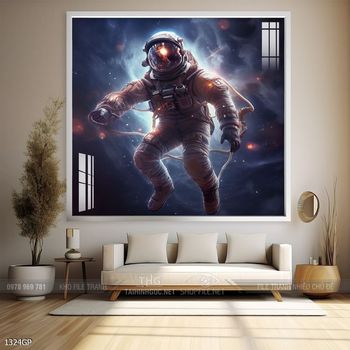 Tranh phi hành gia treo tường