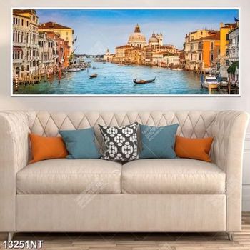 Tranh thành phố biển đẹp 13251NT