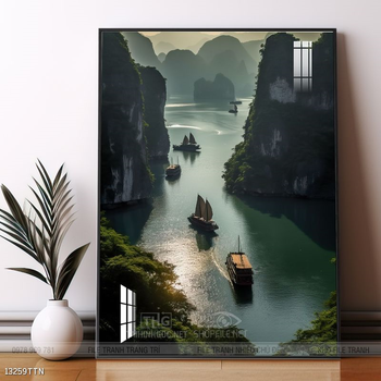 Tranh phong thủy nghệ thuật đẹp nhất