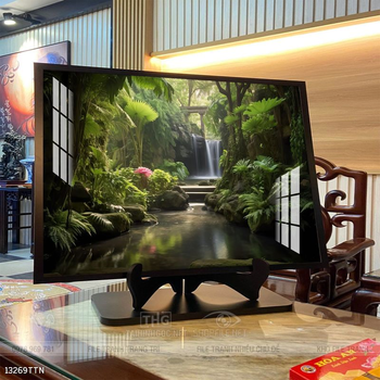 Tranh phong thủy treo trang trí phòng khách