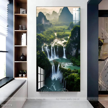 Tranh treo phòng khách theo phong thủy