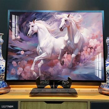 Tranh ngựa bát mã truy phong