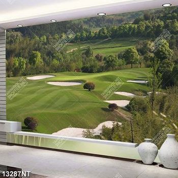 Tranh file gốc sân golf đẹp