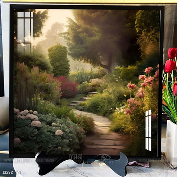 Tranh phong thủy phong cảnh thác nước thiên nhiên