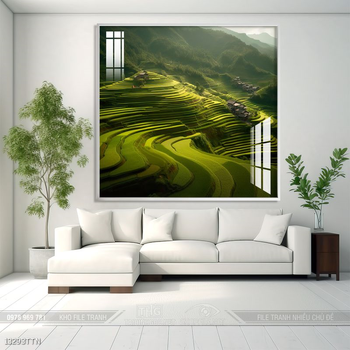 Tranh phong thủy sơn thủy đẹp