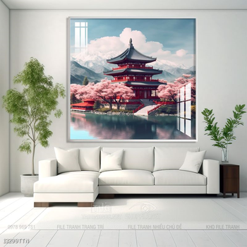 Tranh phong thủy treo trang trí phòng khách