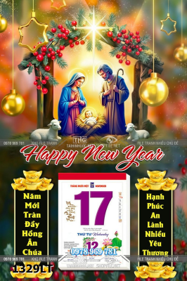 File lịch tết công giáo chúa giesu đức mẹ maria soi sáng 1329LT
