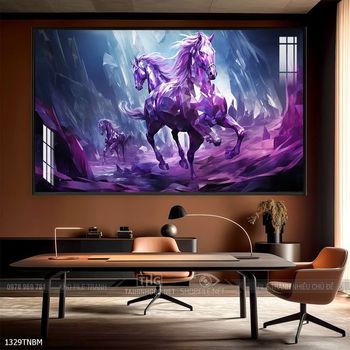 Tranh ngựa đẹp ấn tượng