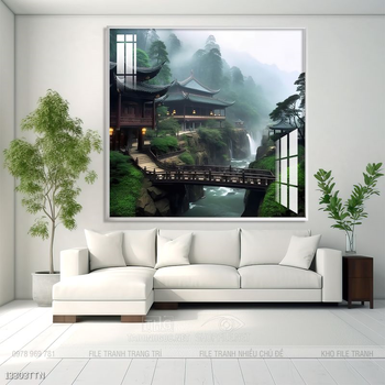 Mẫu tranh phong thủy đẹp và ý nghĩa