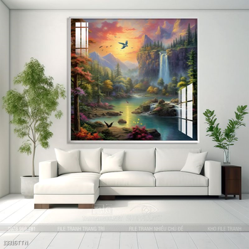 Mẫu tranh phong thủy đẹp và ý nghĩa